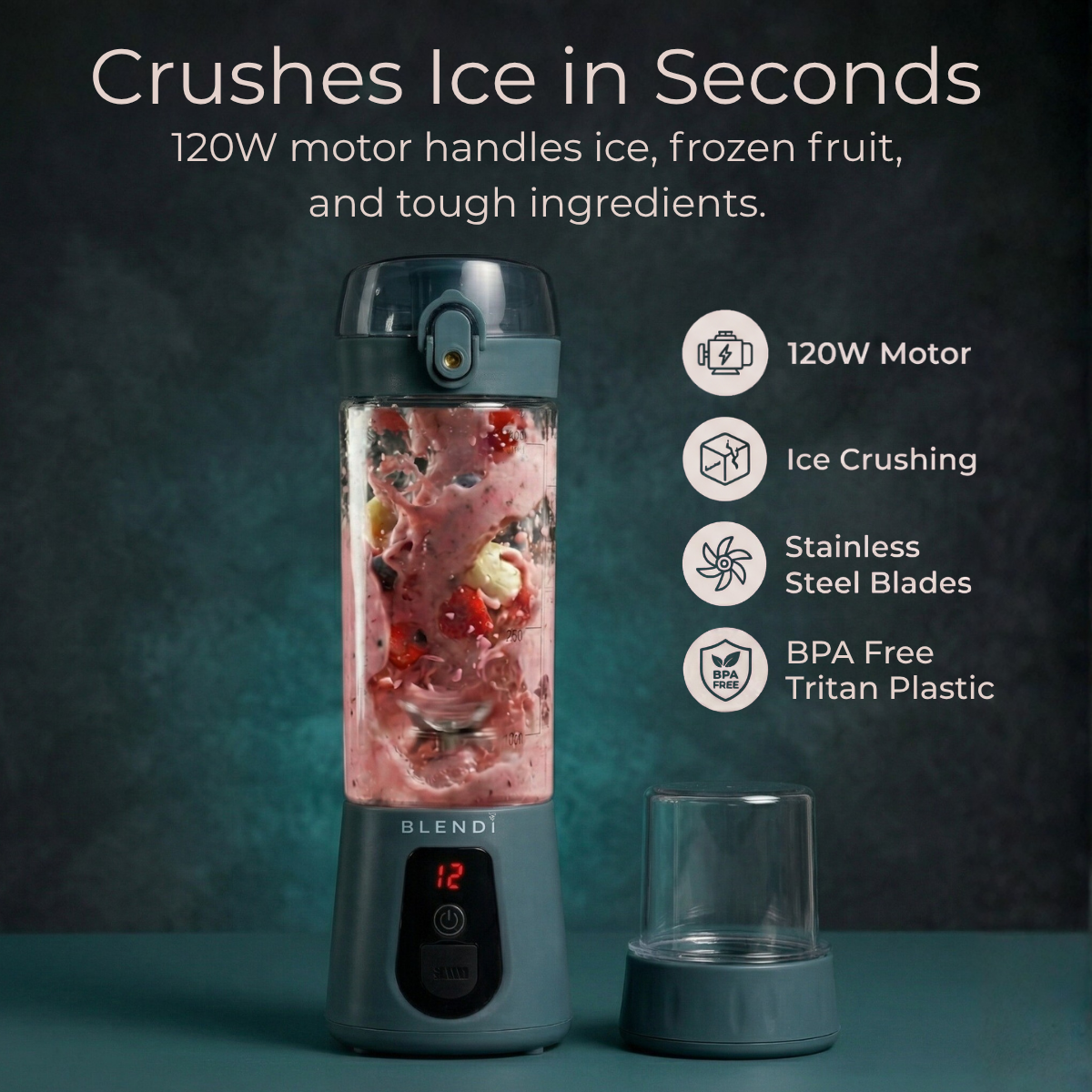 Ice Crushing Travel Blender by BLENDi