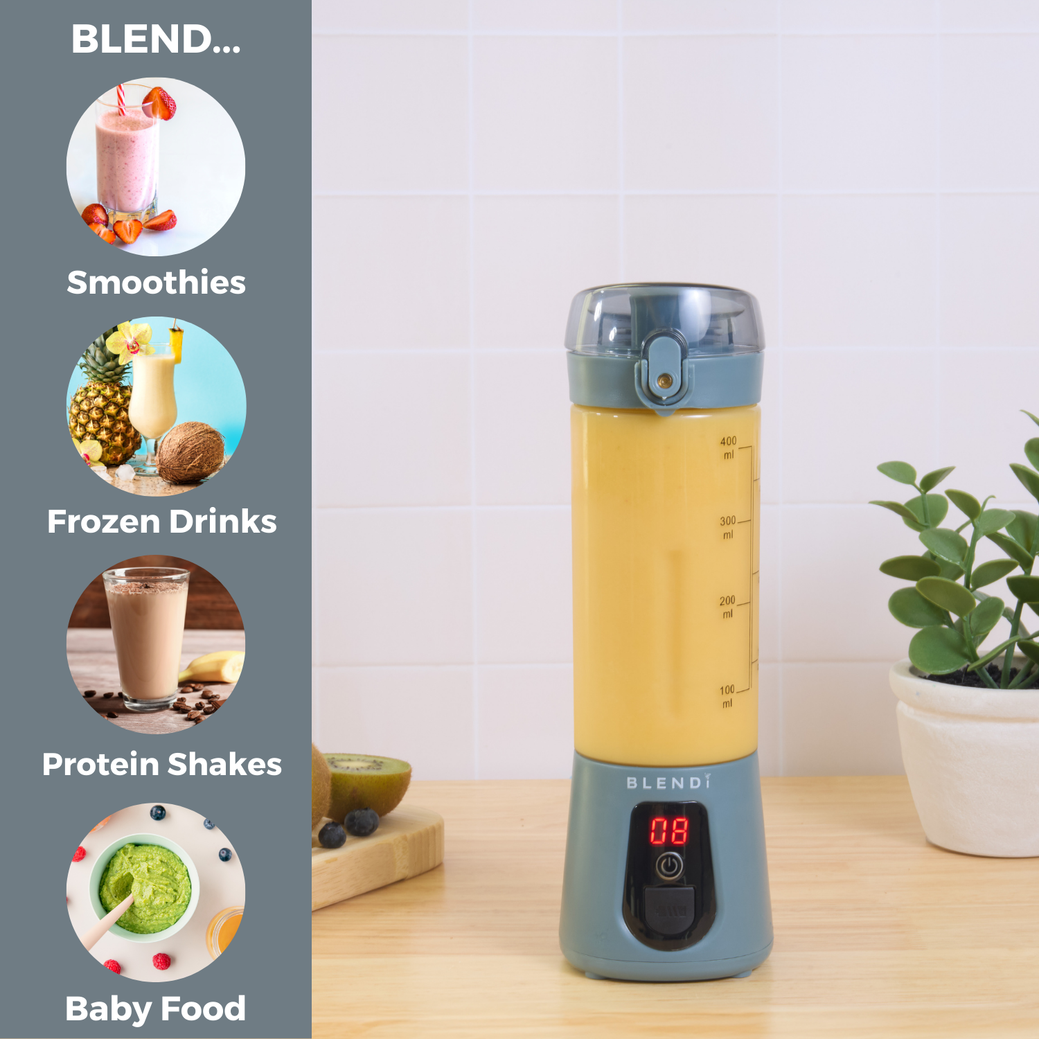 Ice Crushing Travel Blender by BLENDi
