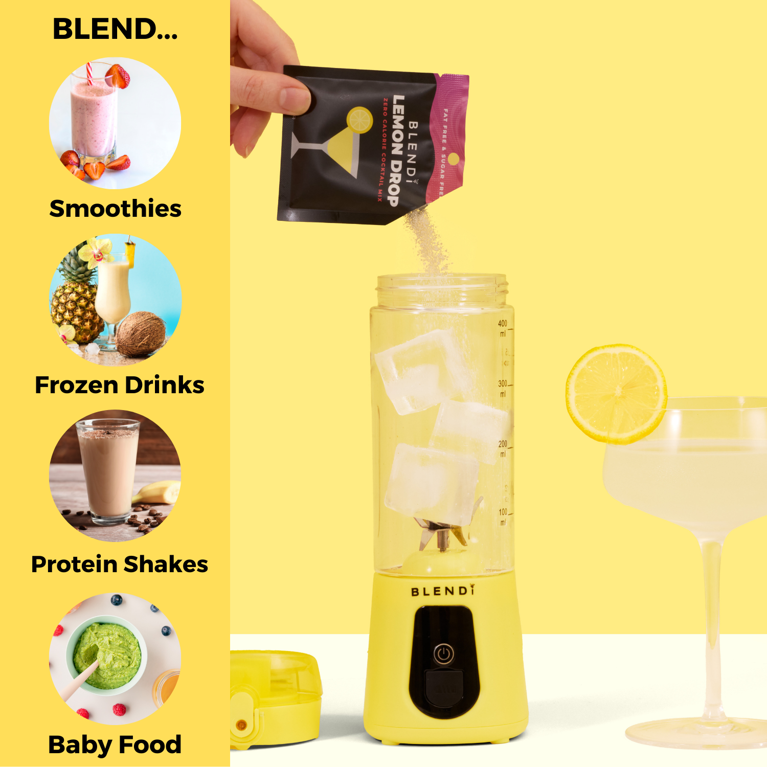 Ice Crushing Travel Blender by BLENDi