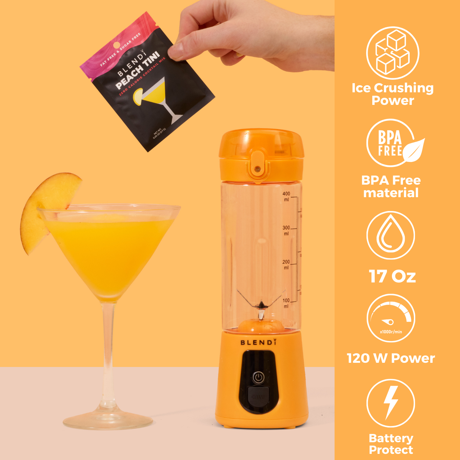 Ice Crushing Travel Blender by BLENDi
