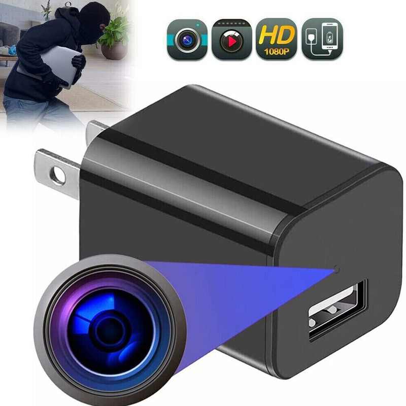 Mini Hidden Camera Home Security Nanny Cam Full HD 1080P DVR Night Vision Audio by DropShop