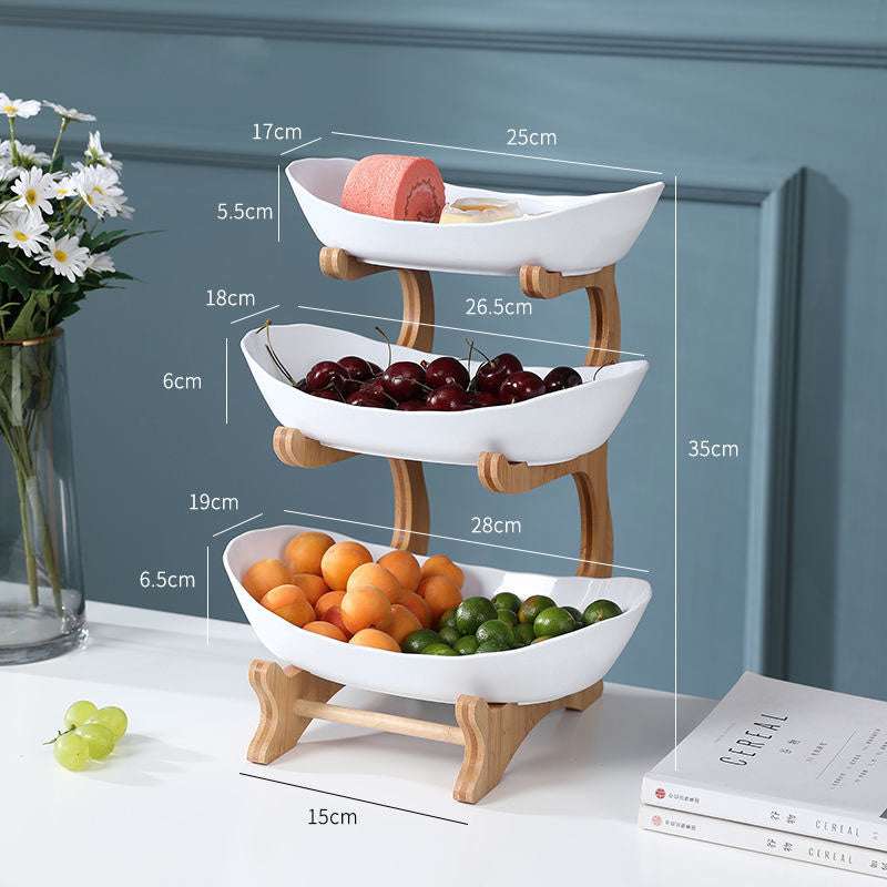 Multi-Layer Fruit Rack Kitchen Storage Organizer