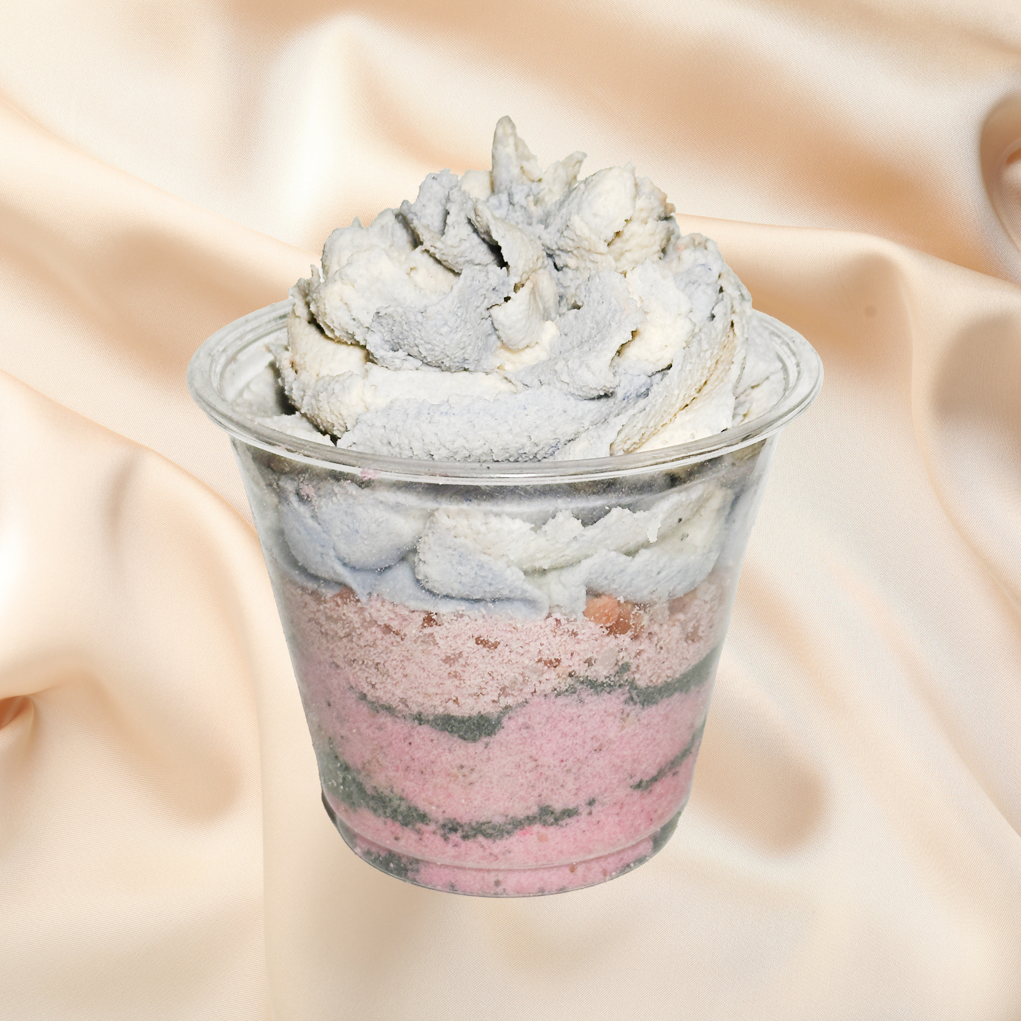 Bath Parfait Bubble Bomb 12oz Bath Salts & Frosting