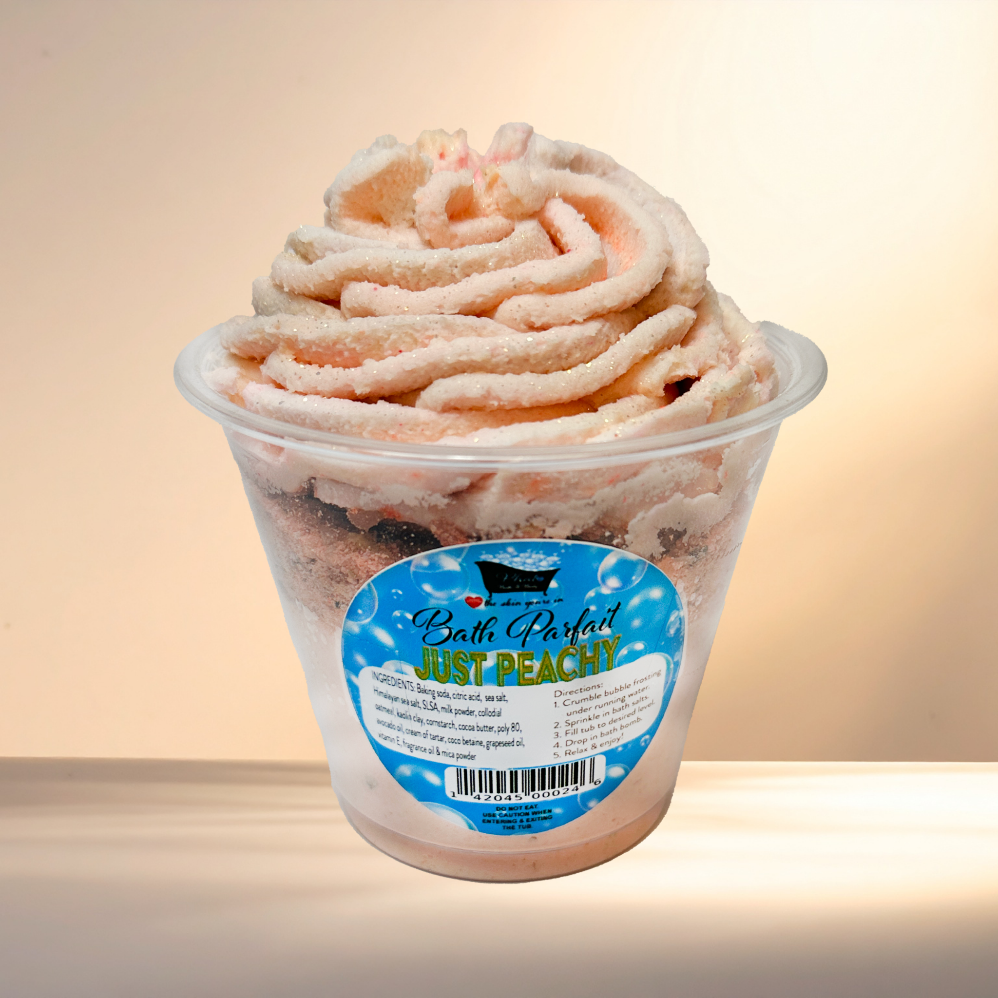 Bath Parfait Bubble Bomb 12oz Bath Salts & Frosting