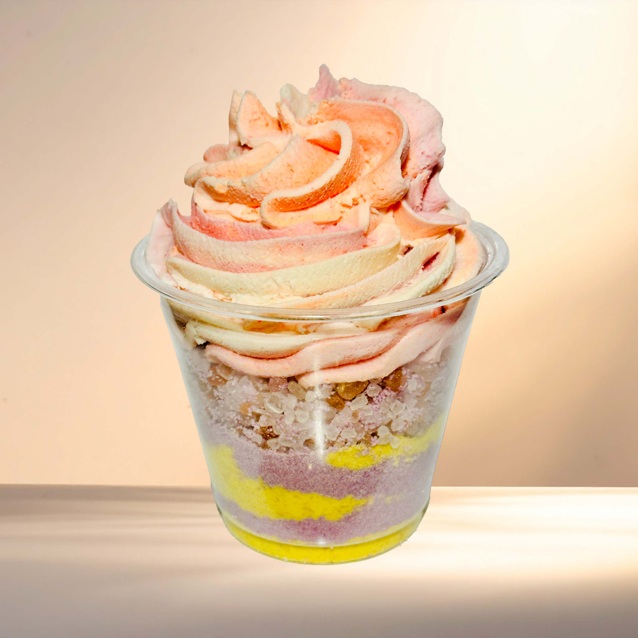 Bath Parfait Bubble Bomb 12oz Bath Salts & Frosting