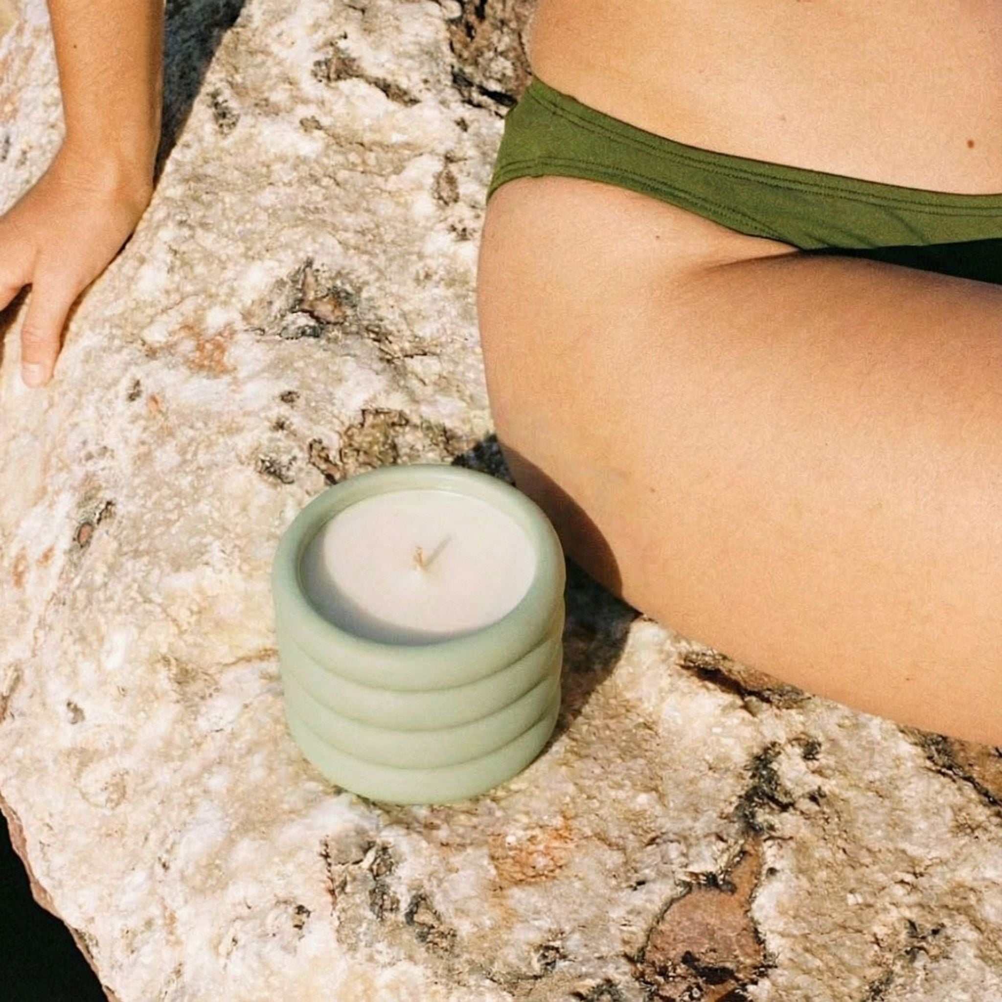Ceramic Soy Scent Candle by Italic