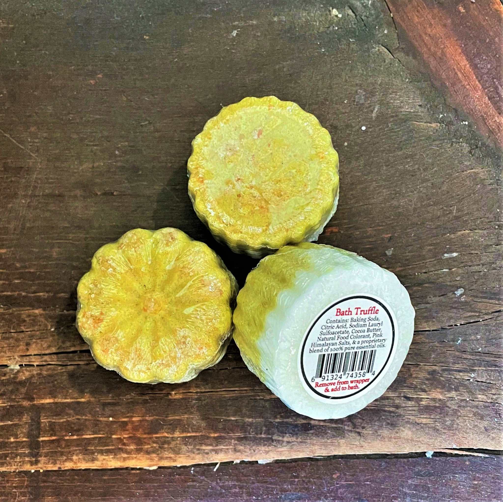 Bubble Bath Truffles - Mini Bubble Bath Bombs with Cocoa & Mango Butter by Soaplicity
