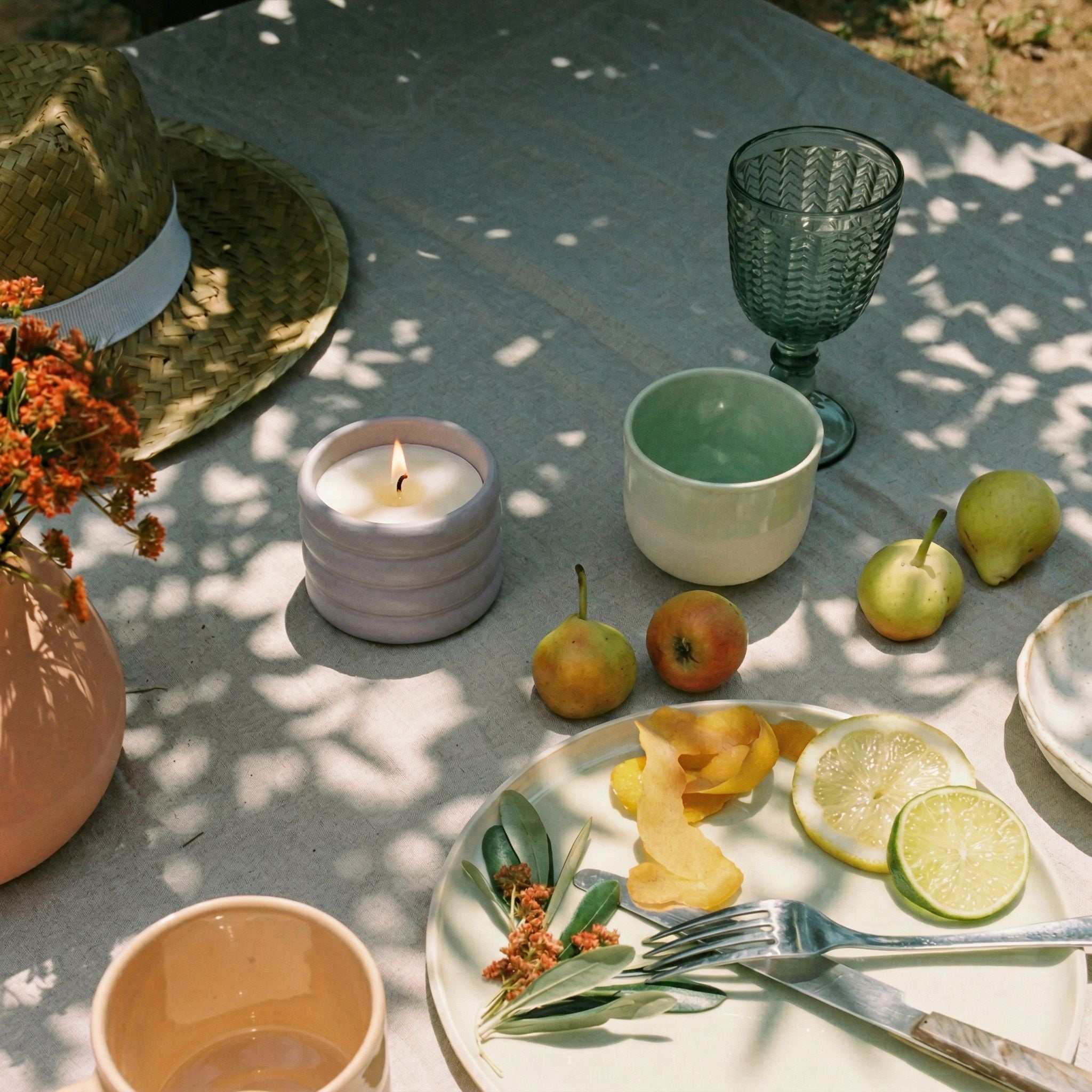 Ceramic Soy Scent Candle by Italic