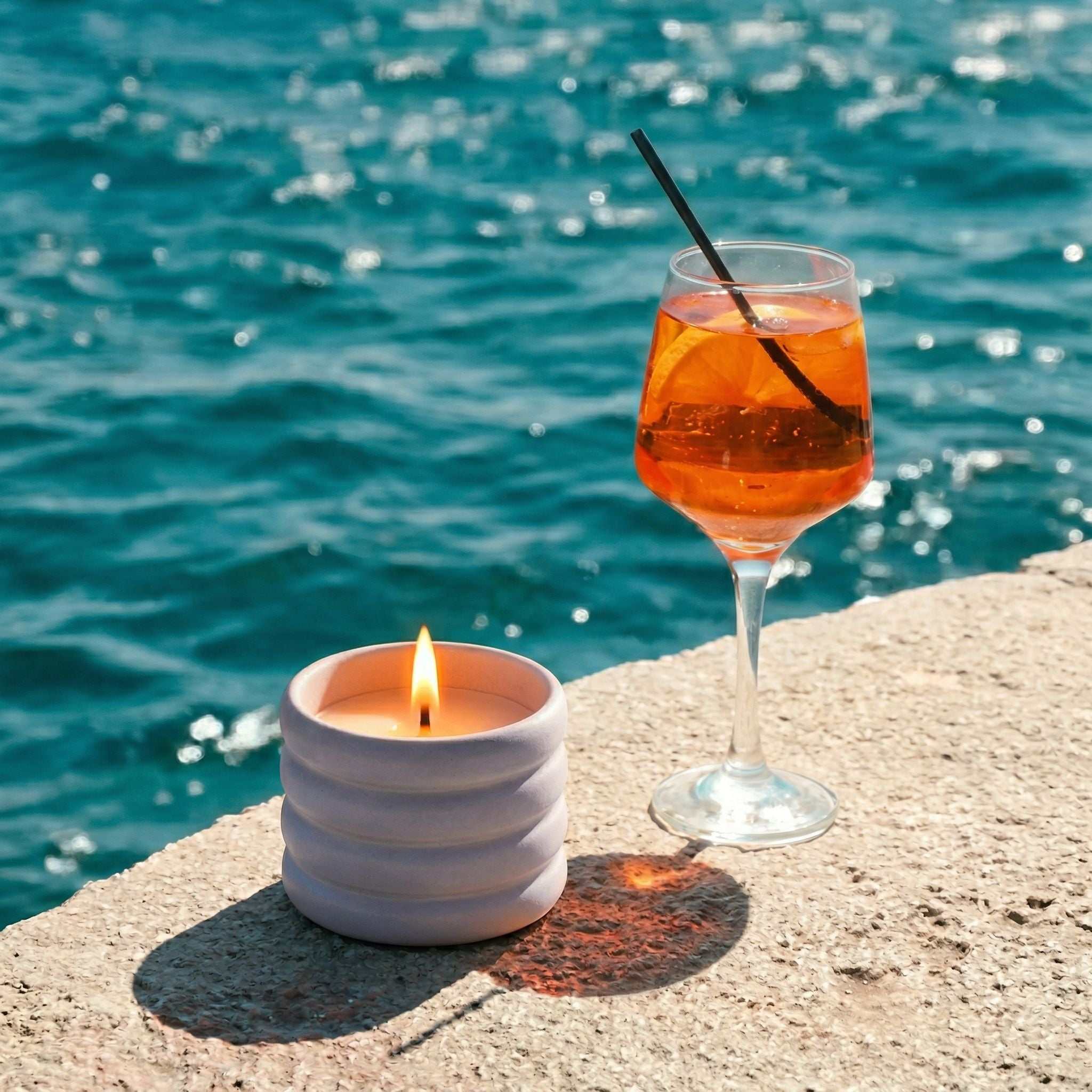 Ceramic Soy Scent Candle by Italic