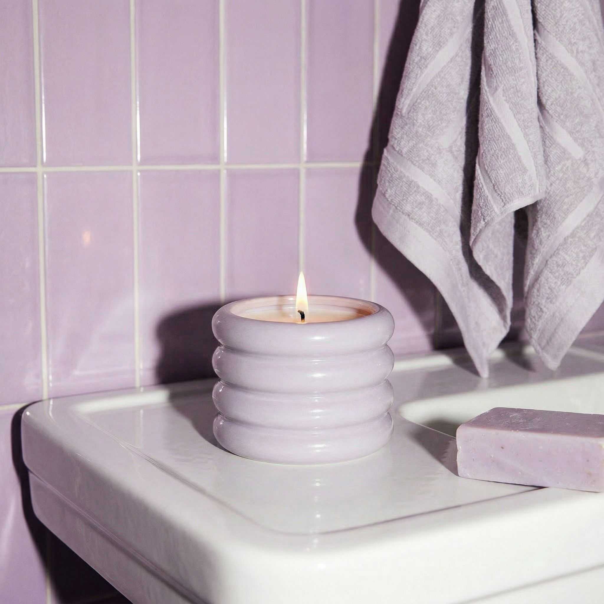 Ceramic Soy Scent Candle by Italic