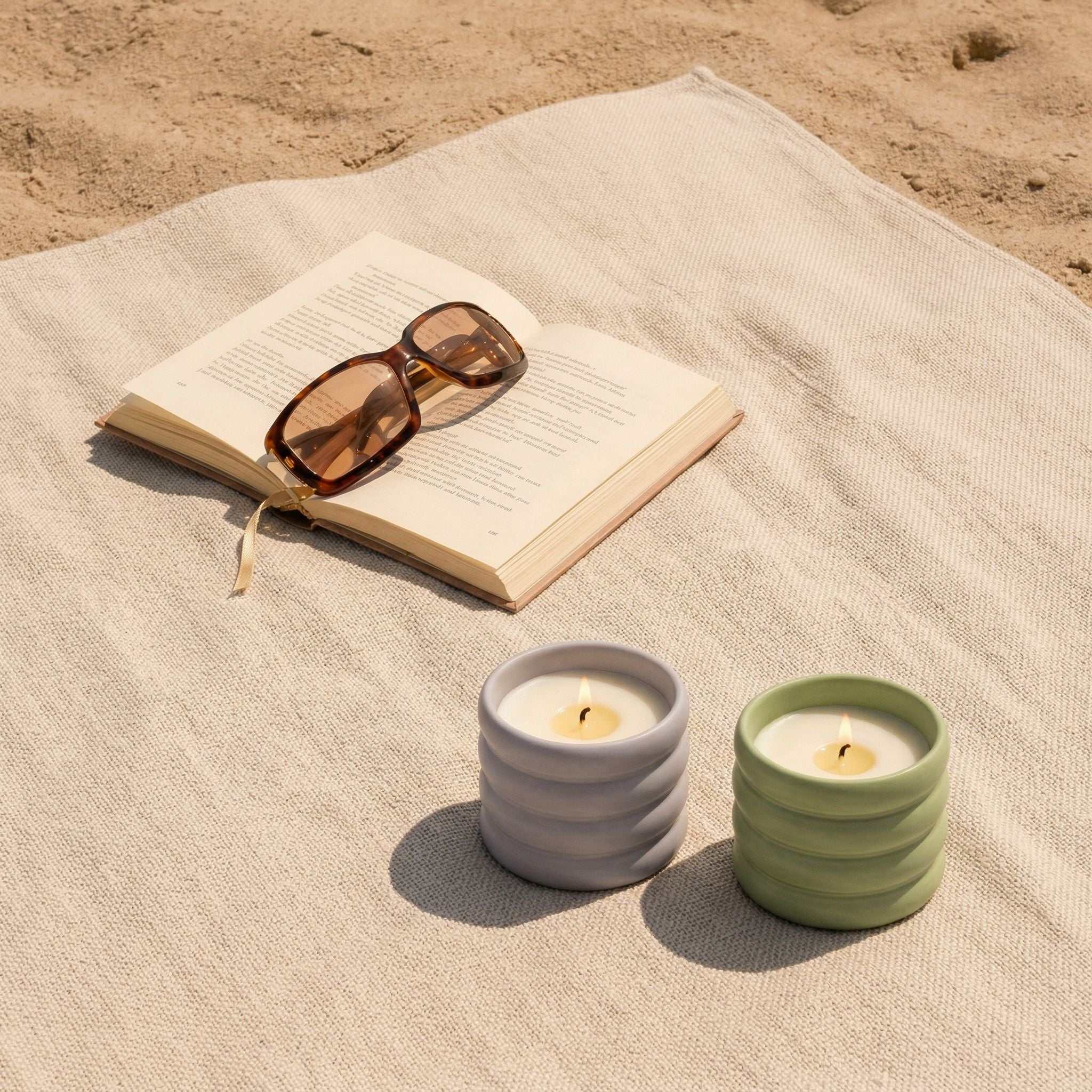 Ceramic Soy Scent Candle by Italic