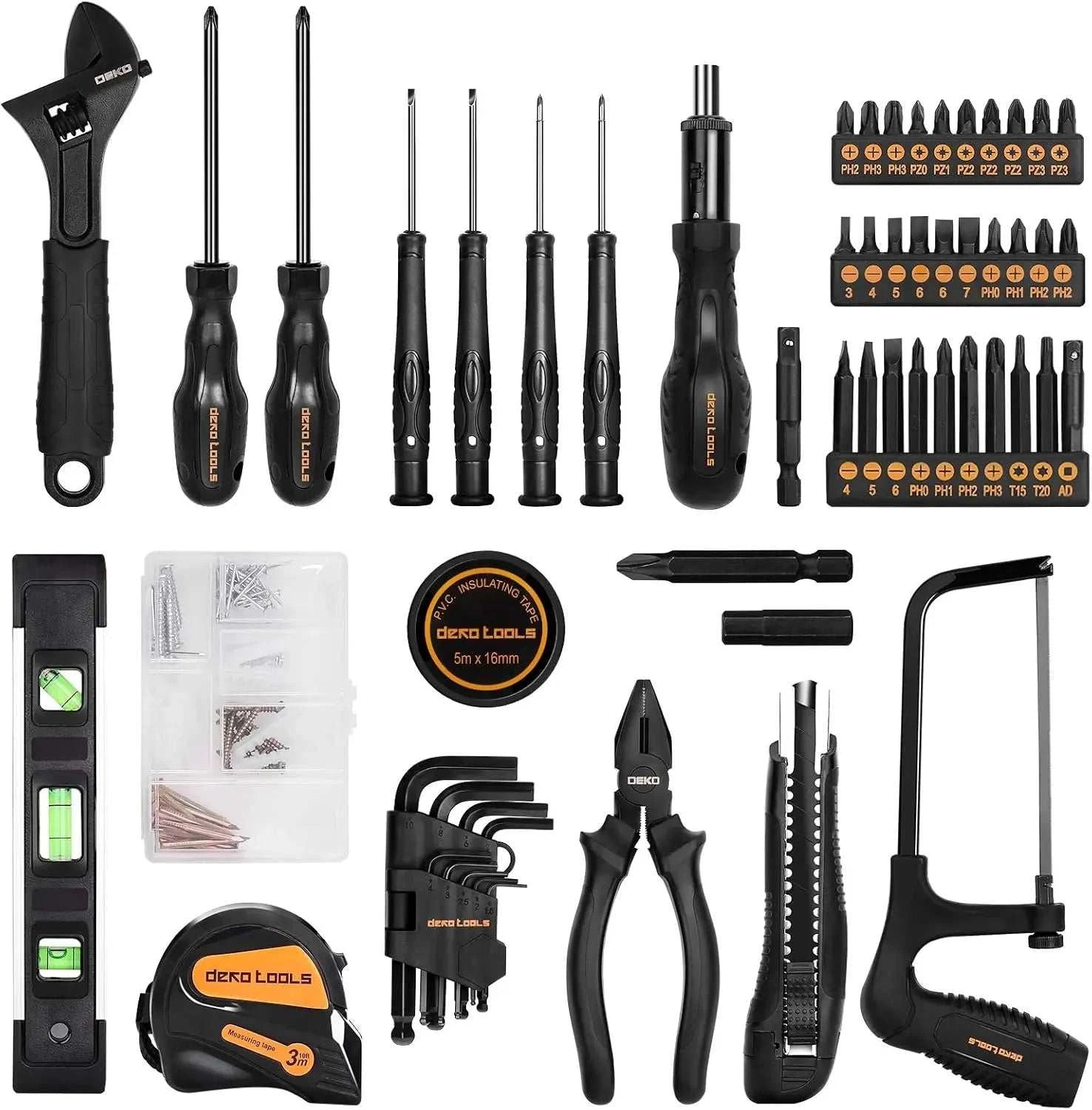 218-Piece Home Repair Tool Kit by DropShop