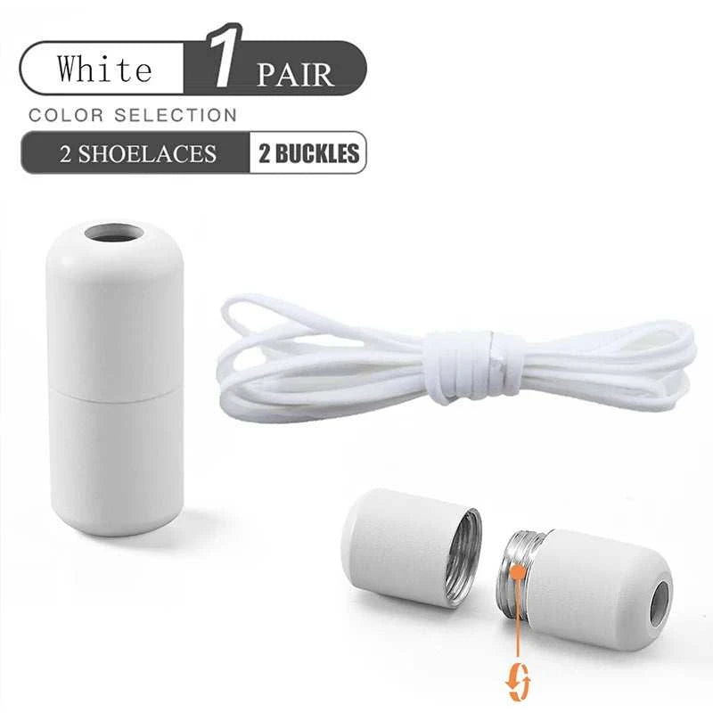 No Tie Shoelaces with Metal Lock for Sneakers by DropShop