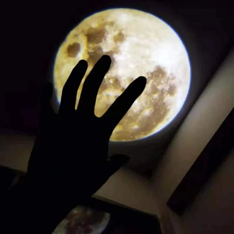 Moon Earth Projection Lamp Galaxy Ambient Night Light