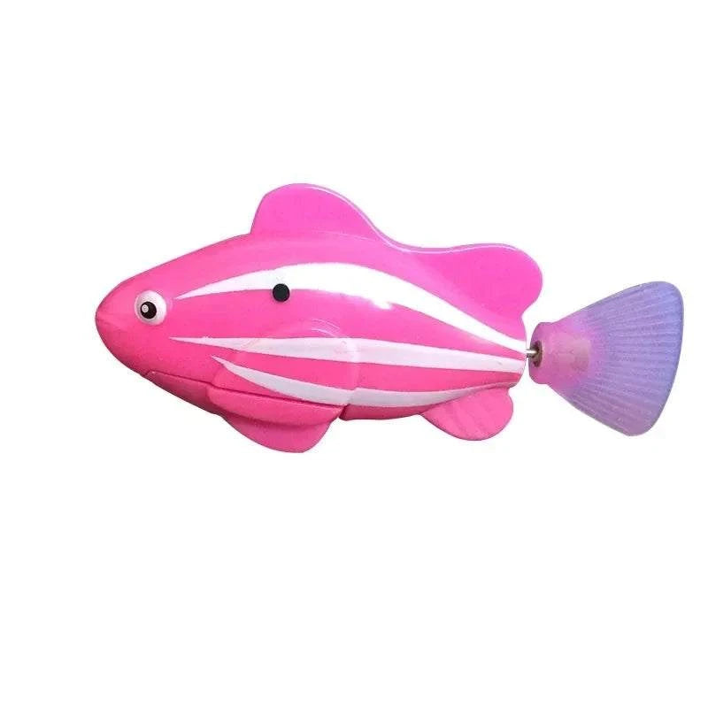 LED Robot Fish Cat Toy by covers4phones