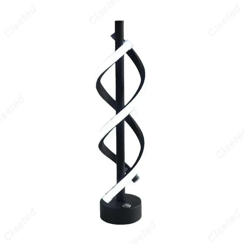 Spiral LED Desk Lamp USB by DropShop