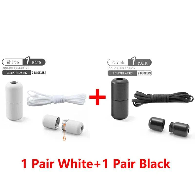 No Tie Shoelaces with Metal Lock for Sneakers by DropShop