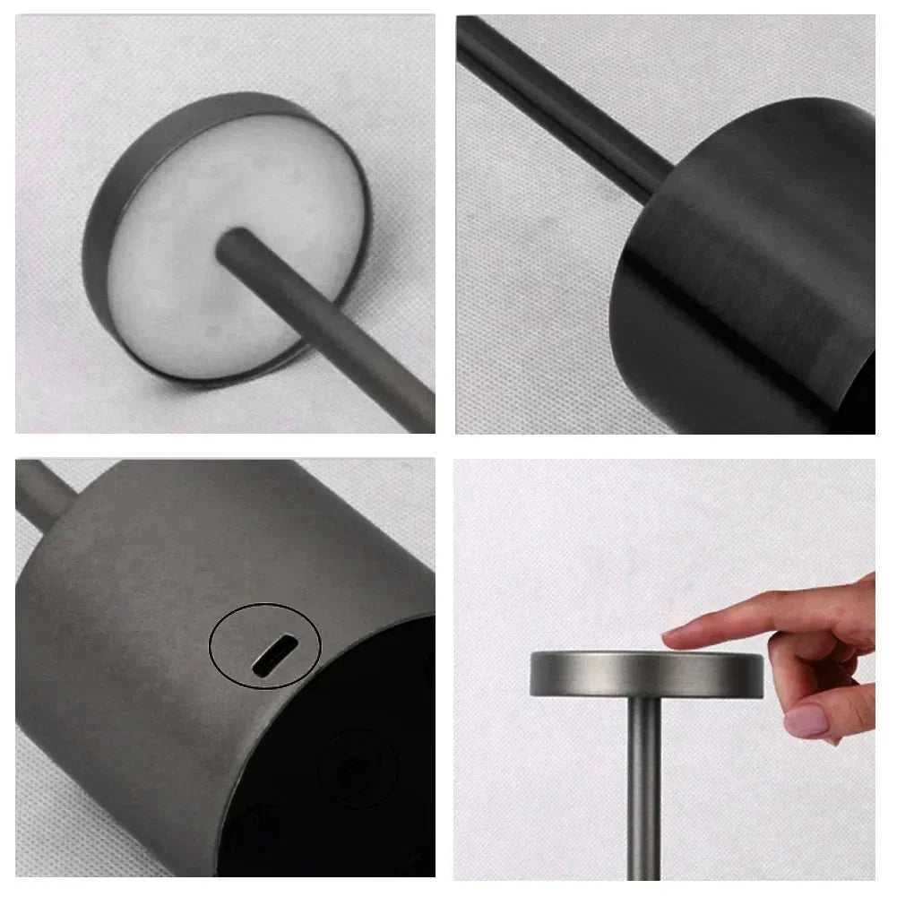 Rechargeable Touch Table Lamp Portable LED Light