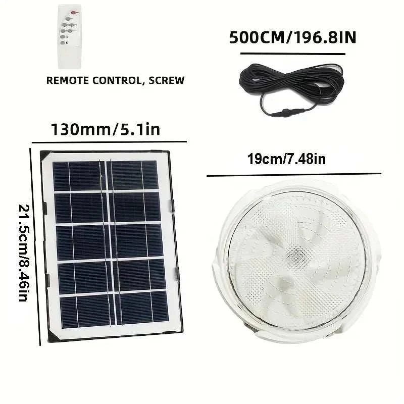 Solar Pendant Light Panel by DropShop
