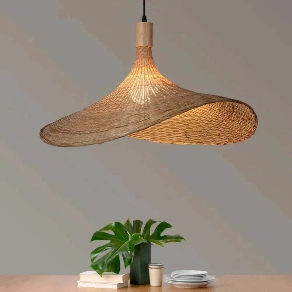Rattan Bamboo Pendant Light