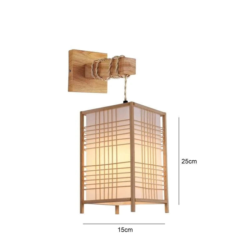 Bamboo Hanging Lamp Rattan Wicker Ceiling Pendant Light by DropShop