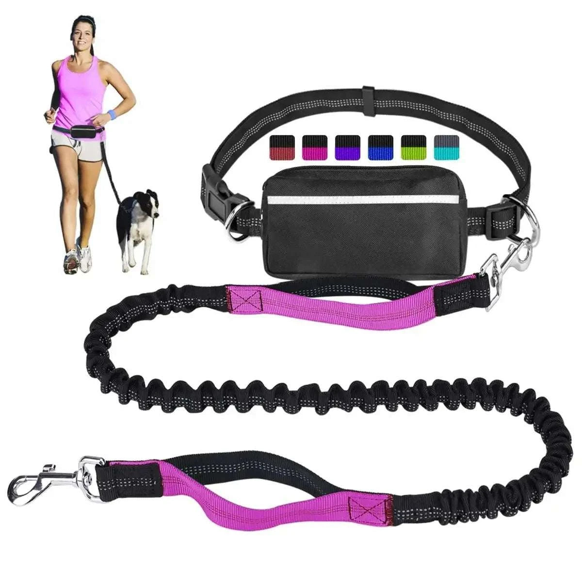 Hands-Free Dog Running Leash by DropShop