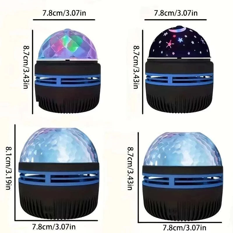 Galaxy Star Projector LED Ocean Wave Night Light by DropShop
