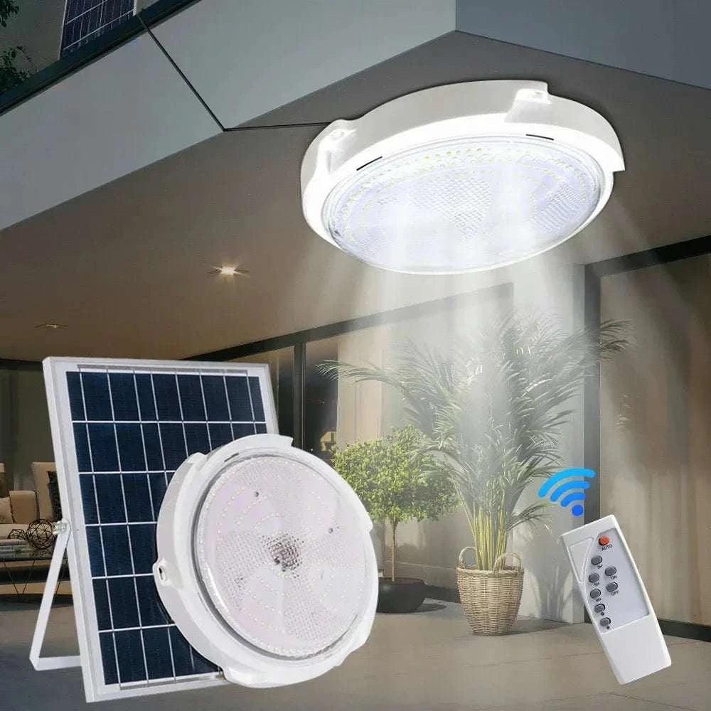 Solar Pendant Light Panel by DropShop