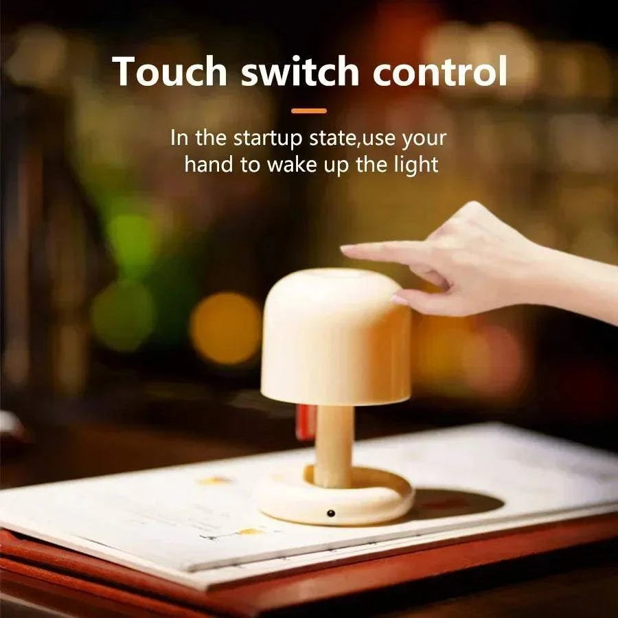 USB Sunset Mushroom Night Light by DropShop