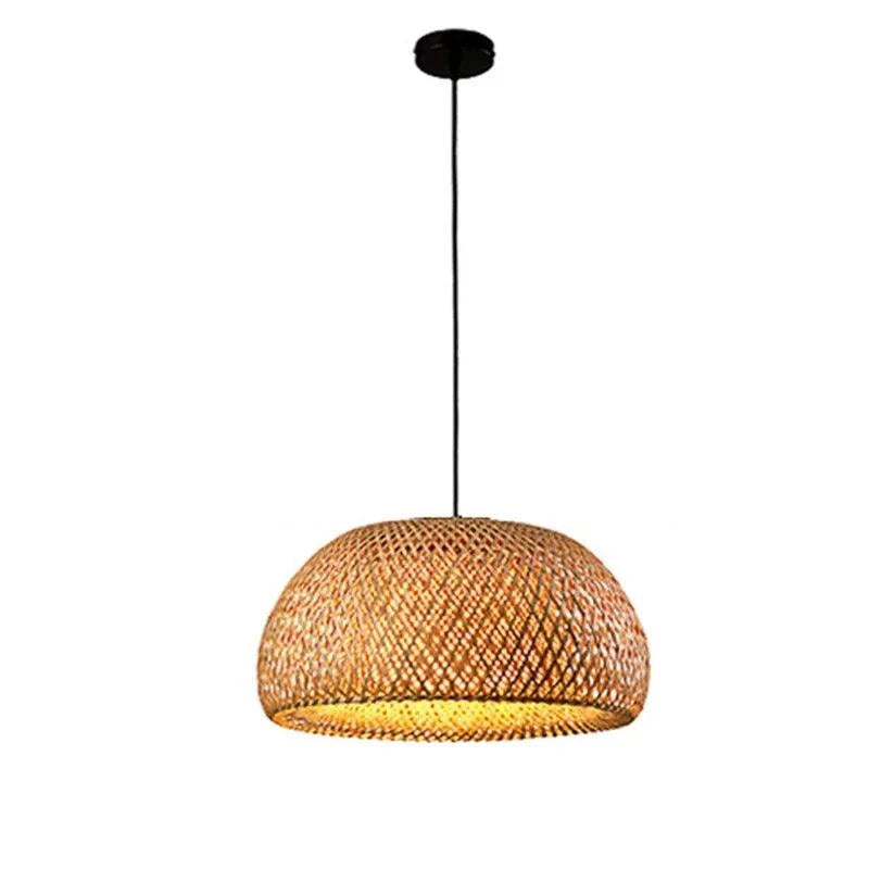 Large Bamboo Pendant Light by DropShop
