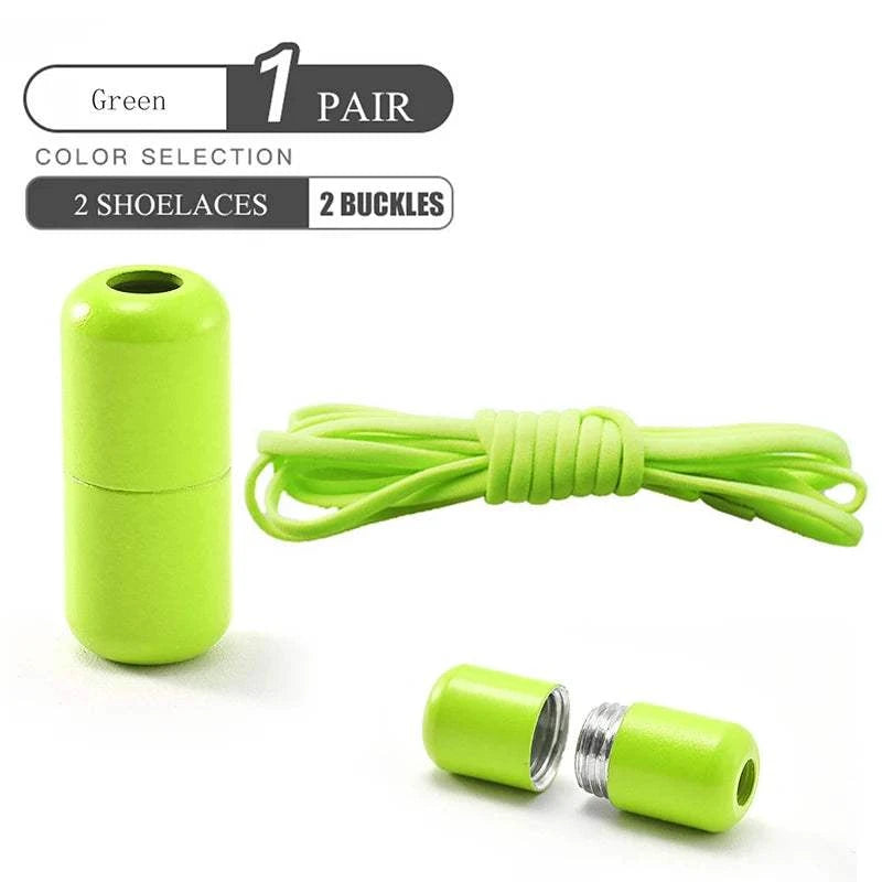 No Tie Shoelaces with Metal Lock for Sneakers by DropShop