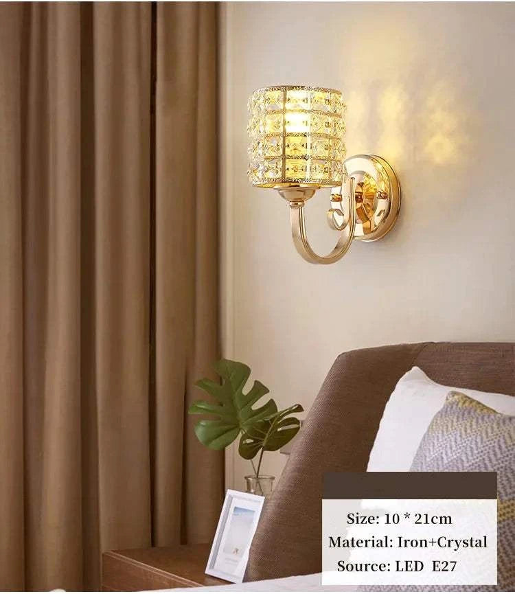 Crystal LED Wall Sconce by DropShop