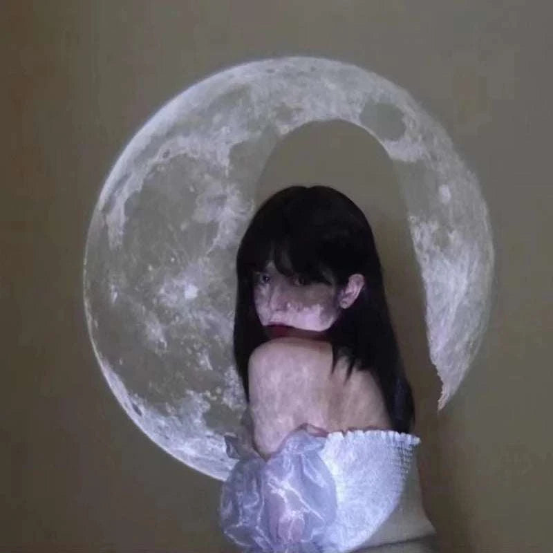 Moon Earth Projection Lamp Galaxy Ambient Night Light