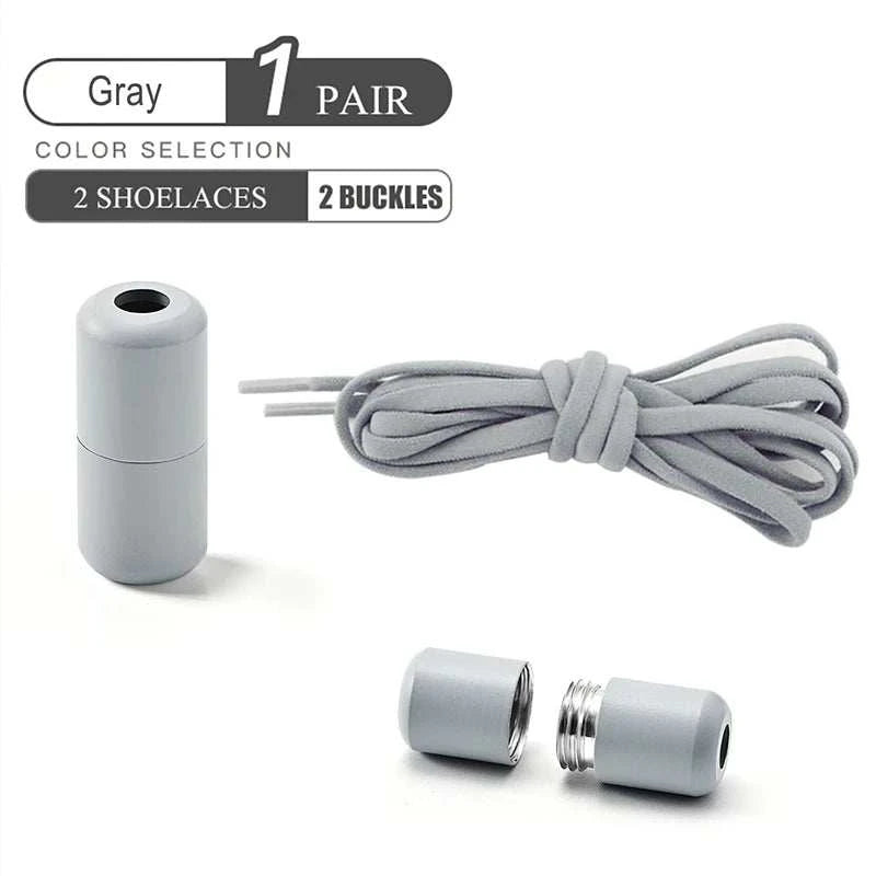 No Tie Shoelaces with Metal Lock for Sneakers by DropShop