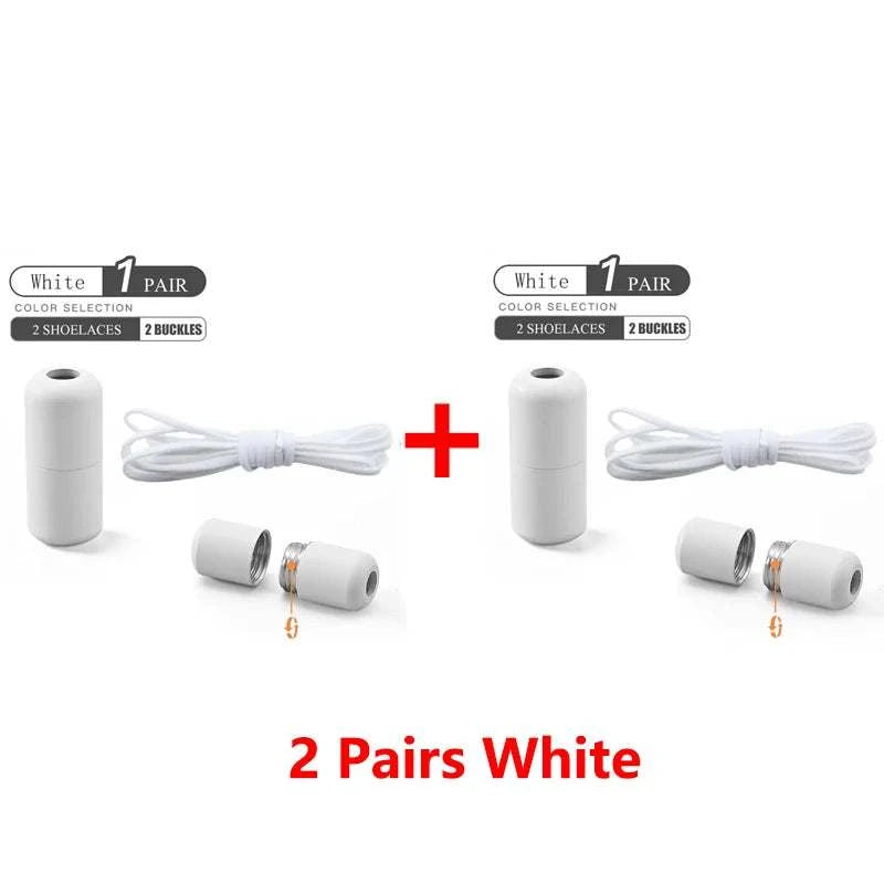 No Tie Shoelaces with Metal Lock for Sneakers by DropShop
