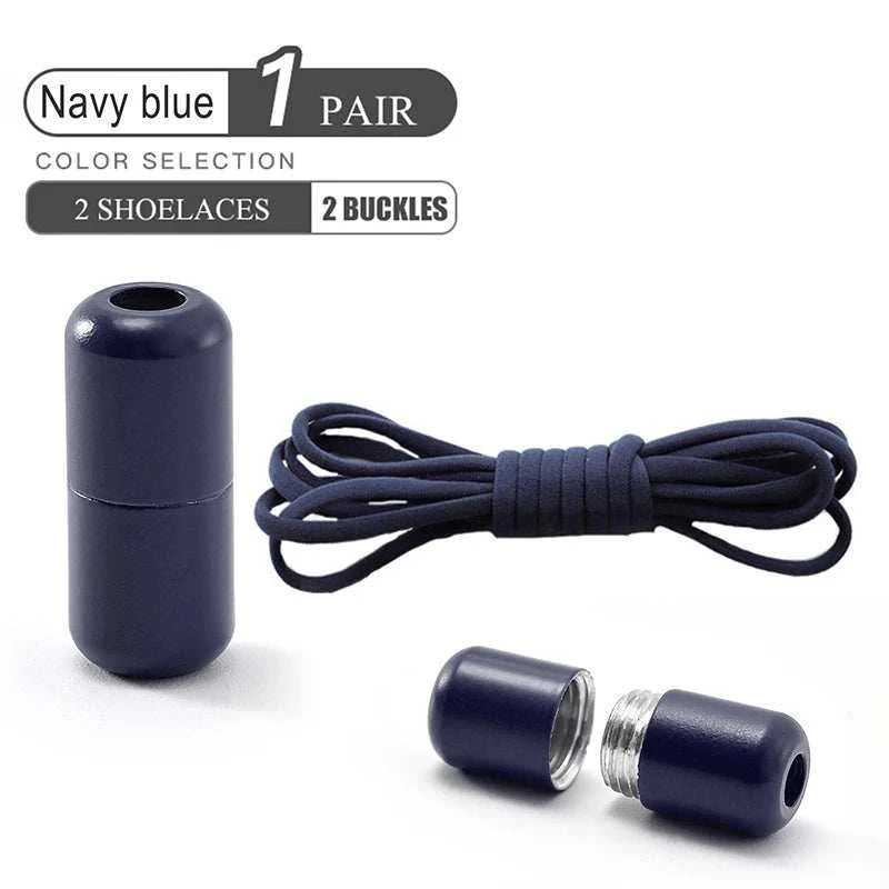 No Tie Shoelaces with Metal Lock for Sneakers by DropShop