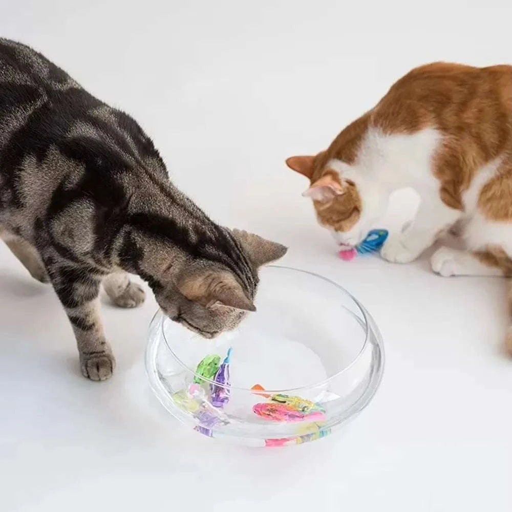 LED Robot Fish Cat Toy by covers4phones