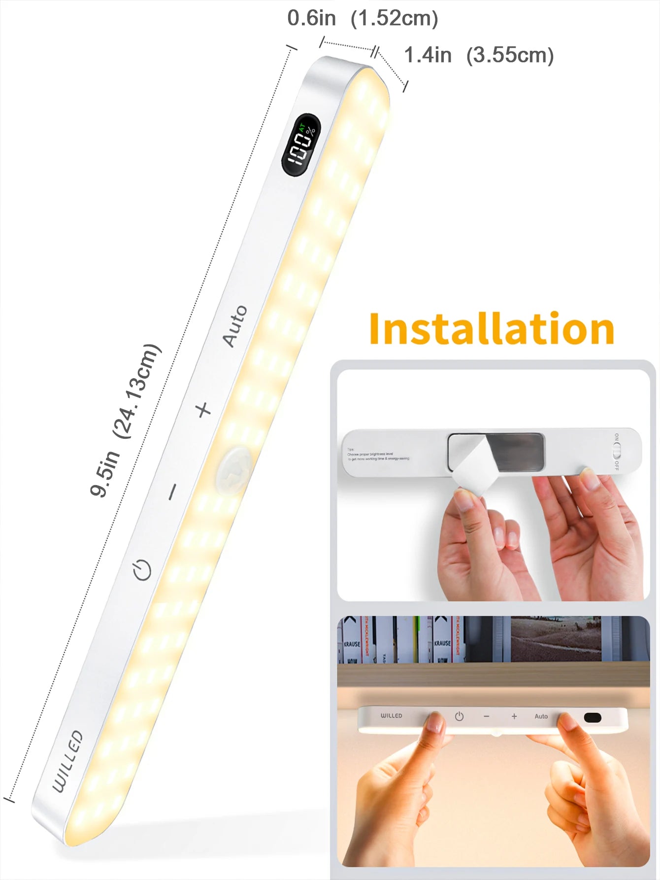 60 LED Motion Sensor Light Bar by DropShop