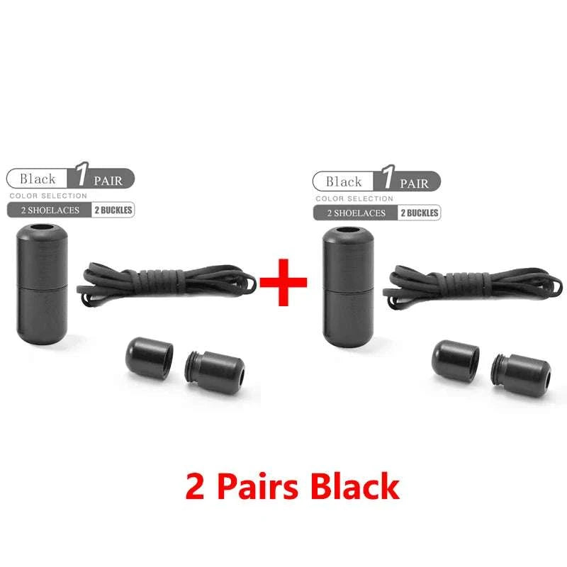 No Tie Shoelaces with Metal Lock for Sneakers by DropShop