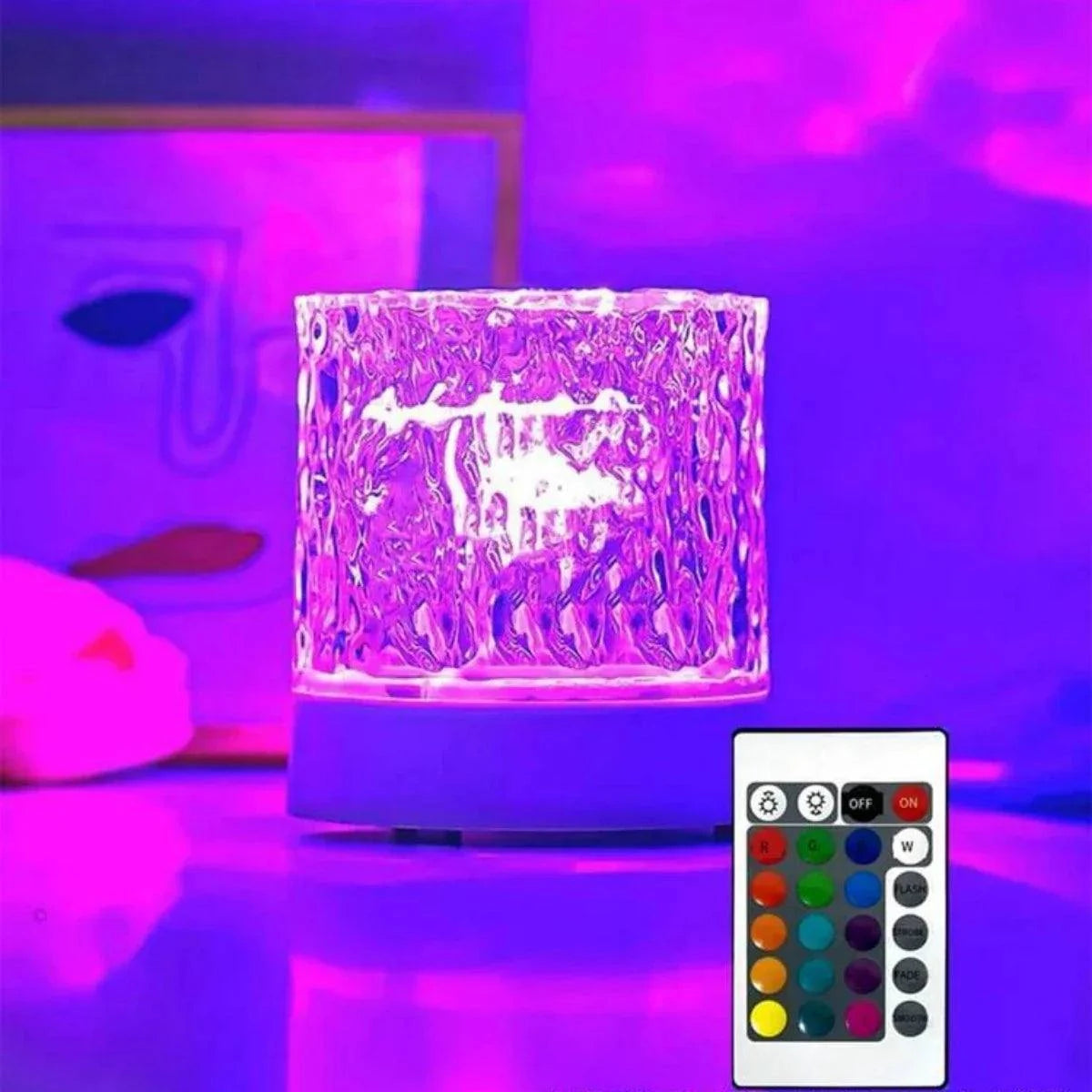 16-Color Ripple Night Lamp by DropShop