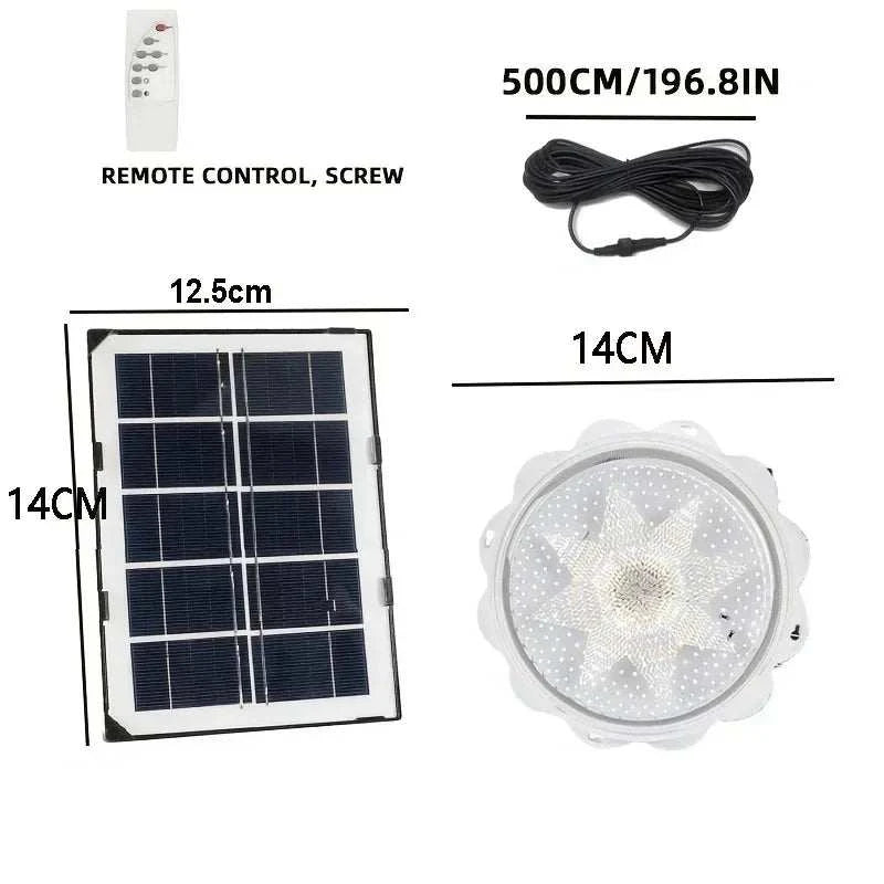 Solar Pendant Light Panel by DropShop