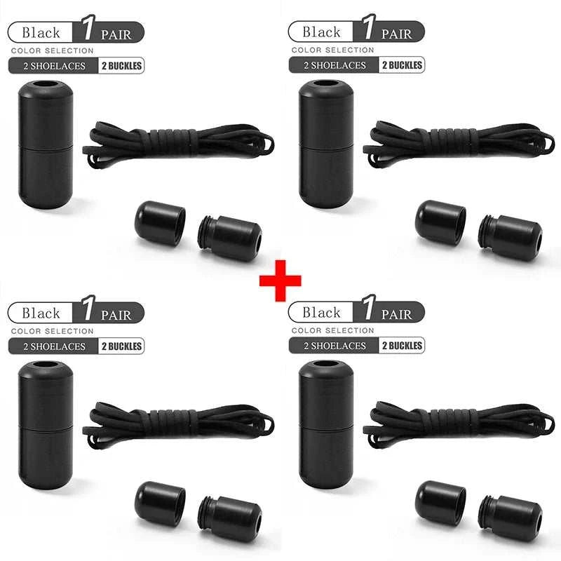 No Tie Shoelaces with Metal Lock for Sneakers by DropShop