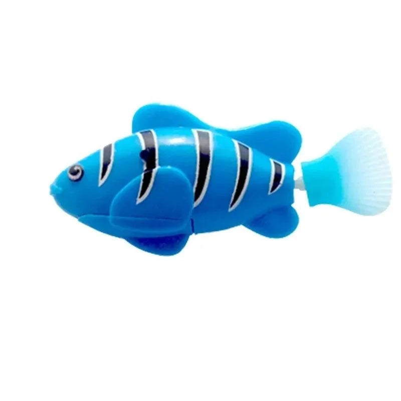 LED Robot Fish Cat Toy by covers4phones