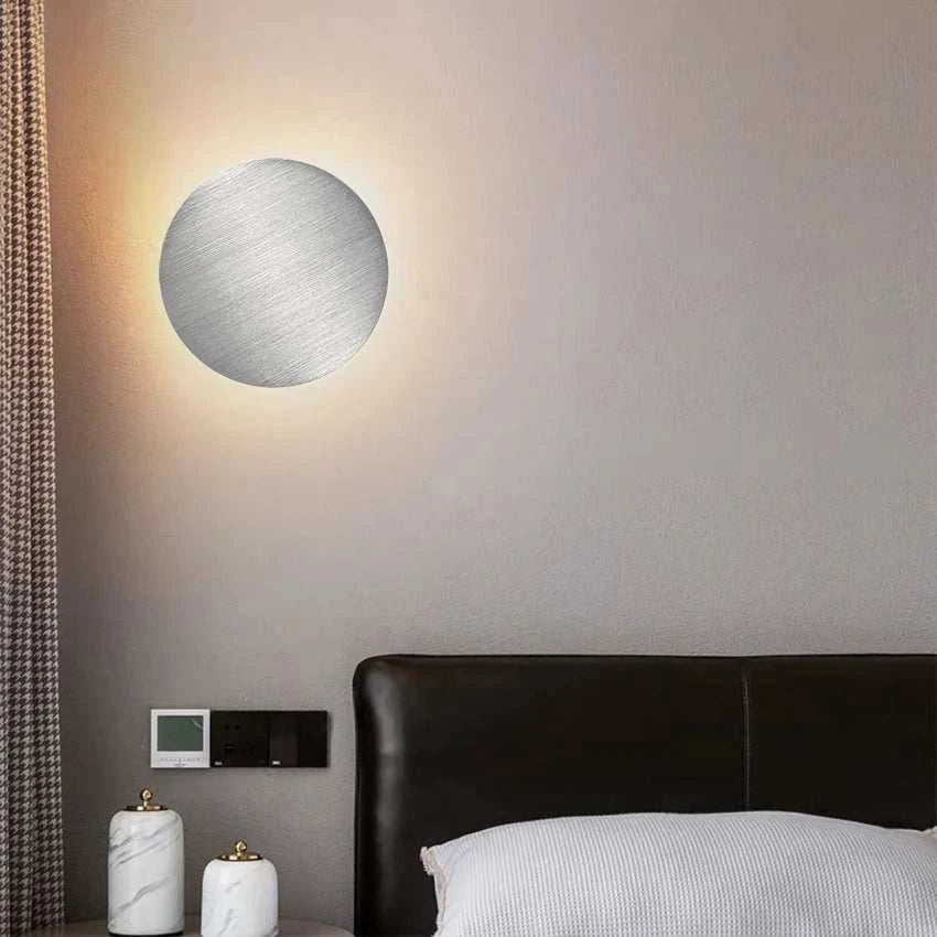 Round Aluminum LED Wall Lamp by DropShop