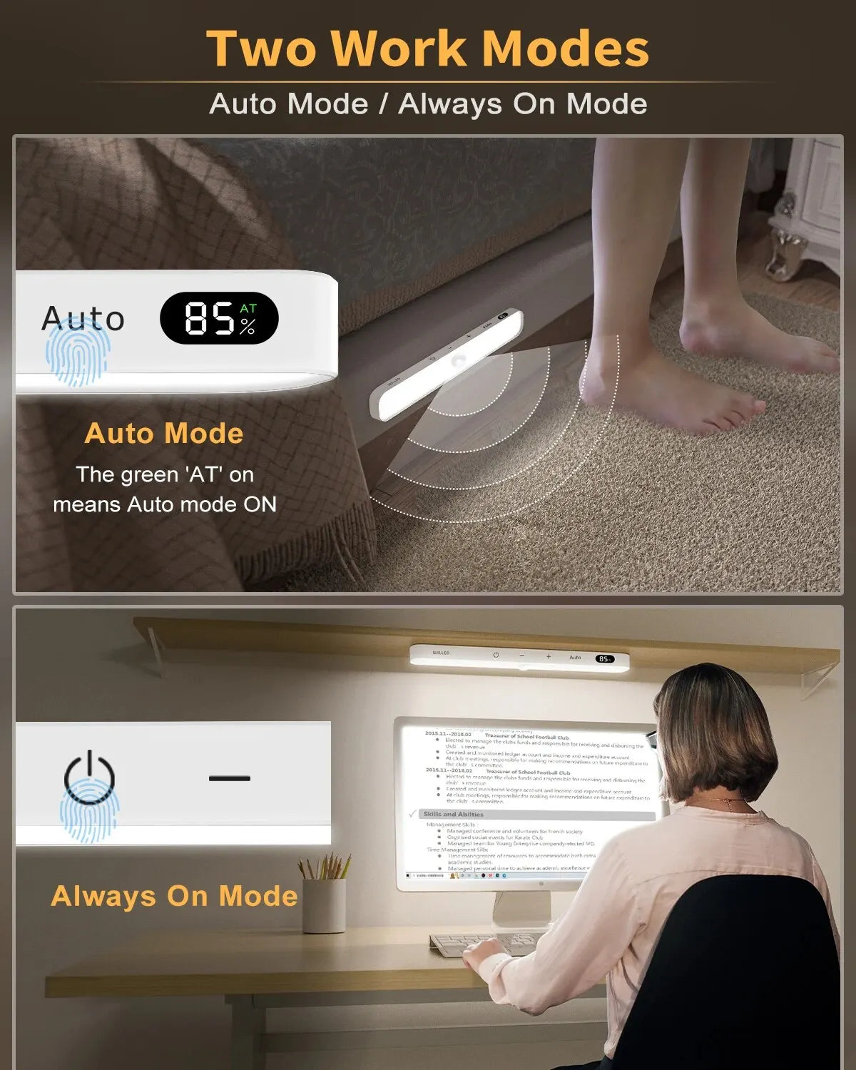 60 LED Motion Sensor Light Bar by DropShop