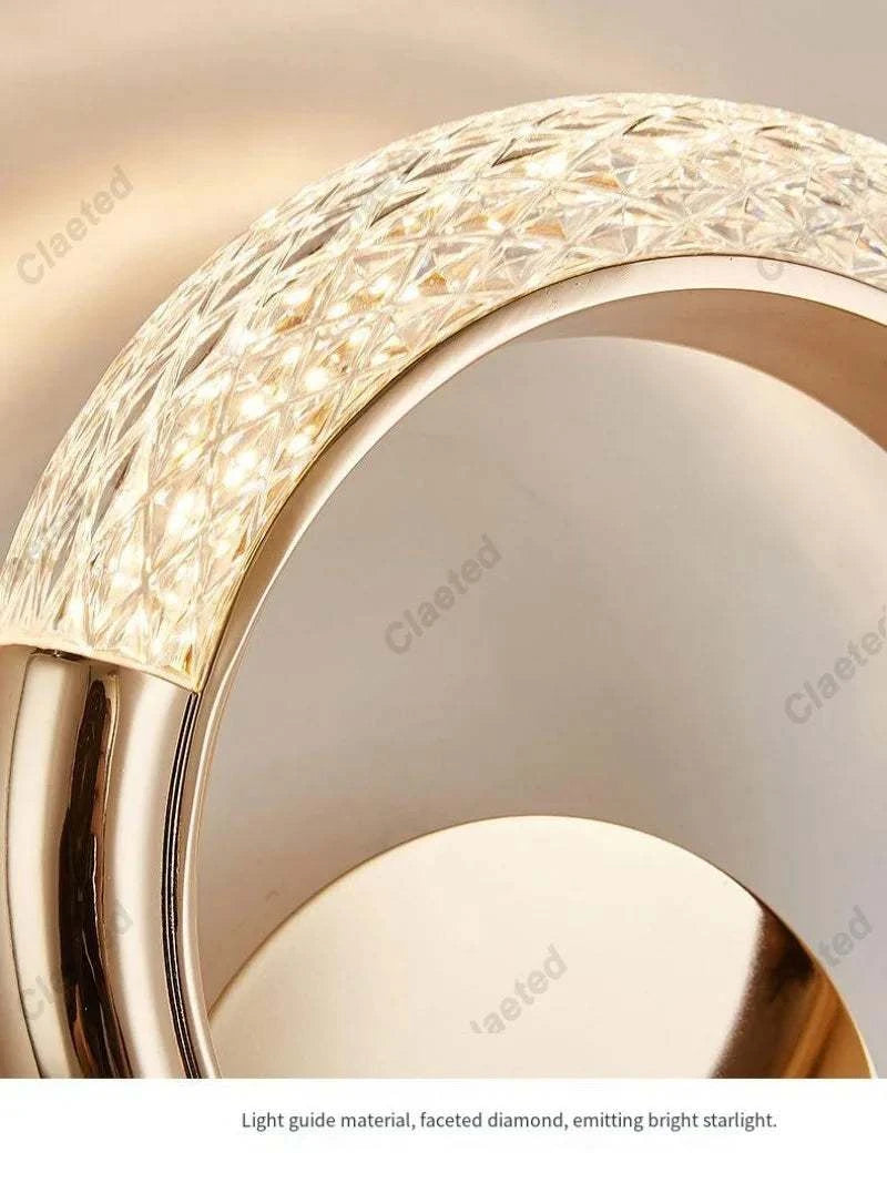 Crystal LED Wall Lamp by DropShop