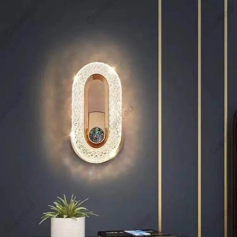 Crystal LED Wall Lamp by DropShop