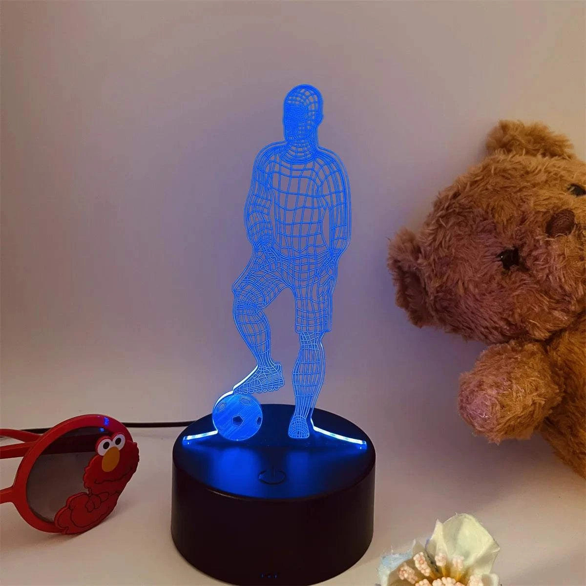 Football 3D Night Lamps LED Touch Illusion Light Decor