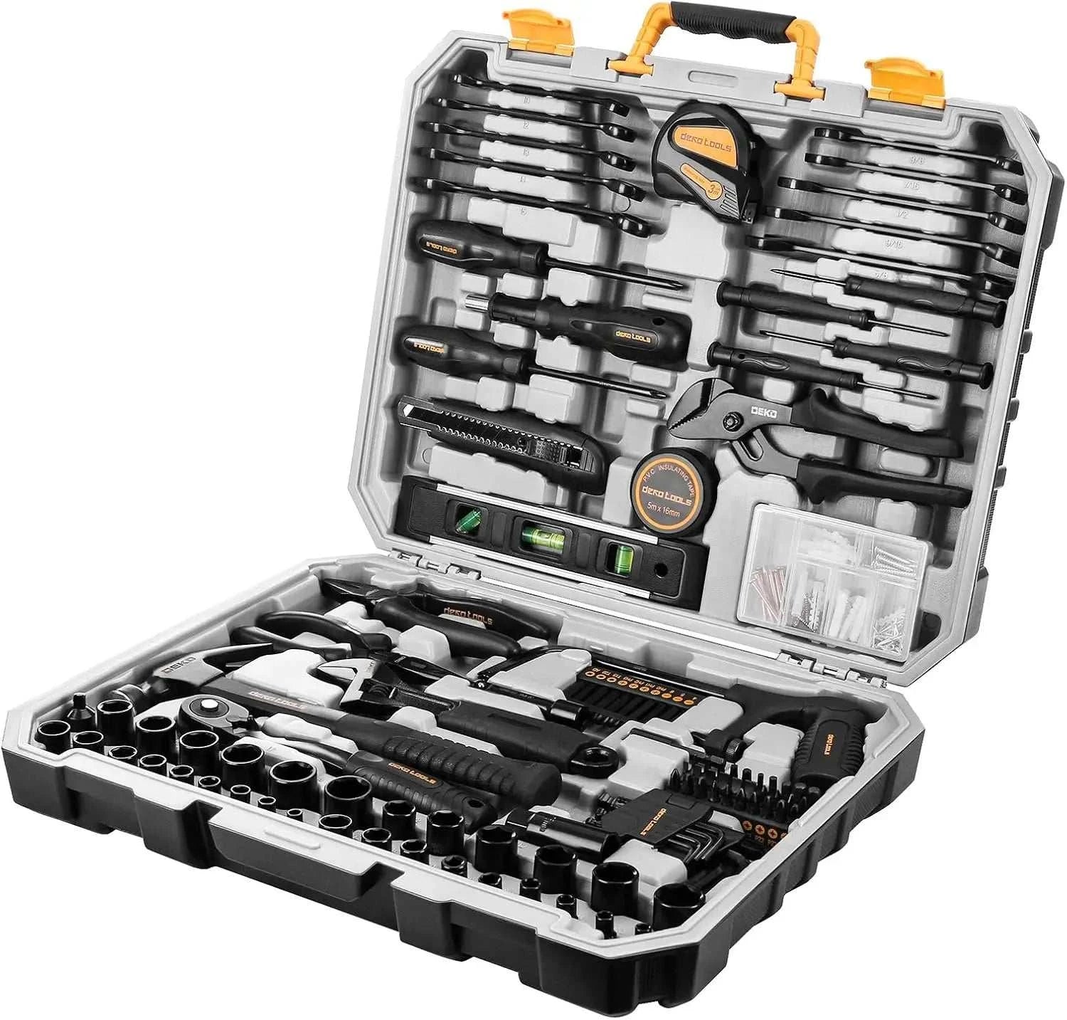 218-Piece Home Repair Tool Kit by DropShop