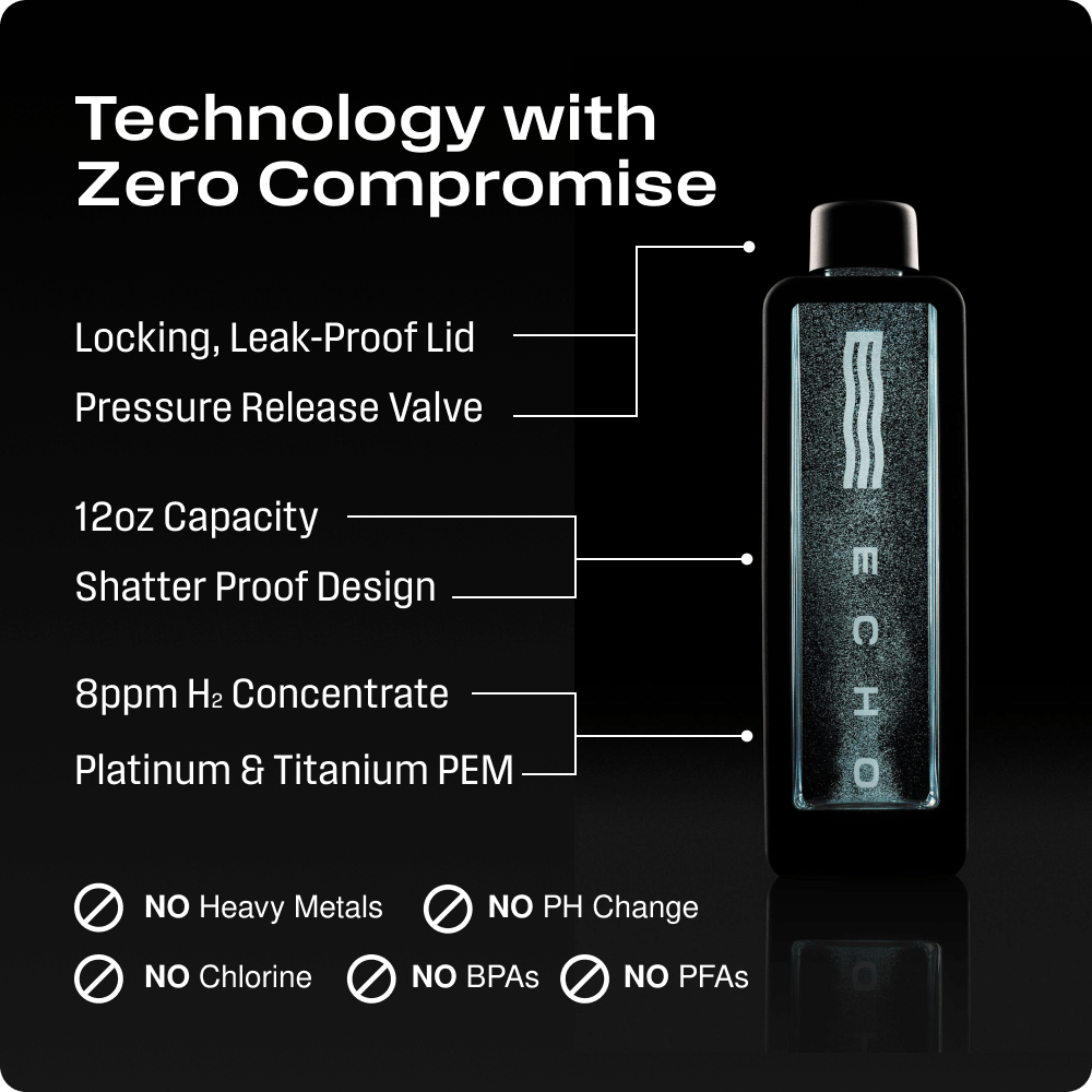 8 PPM Hydrogen Water Flask by Echo Water